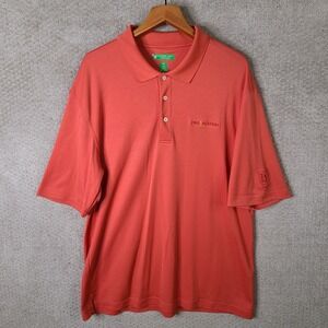 Oxford Golf Shirt Mens XXL Orange The Players Championship Polo Superdry